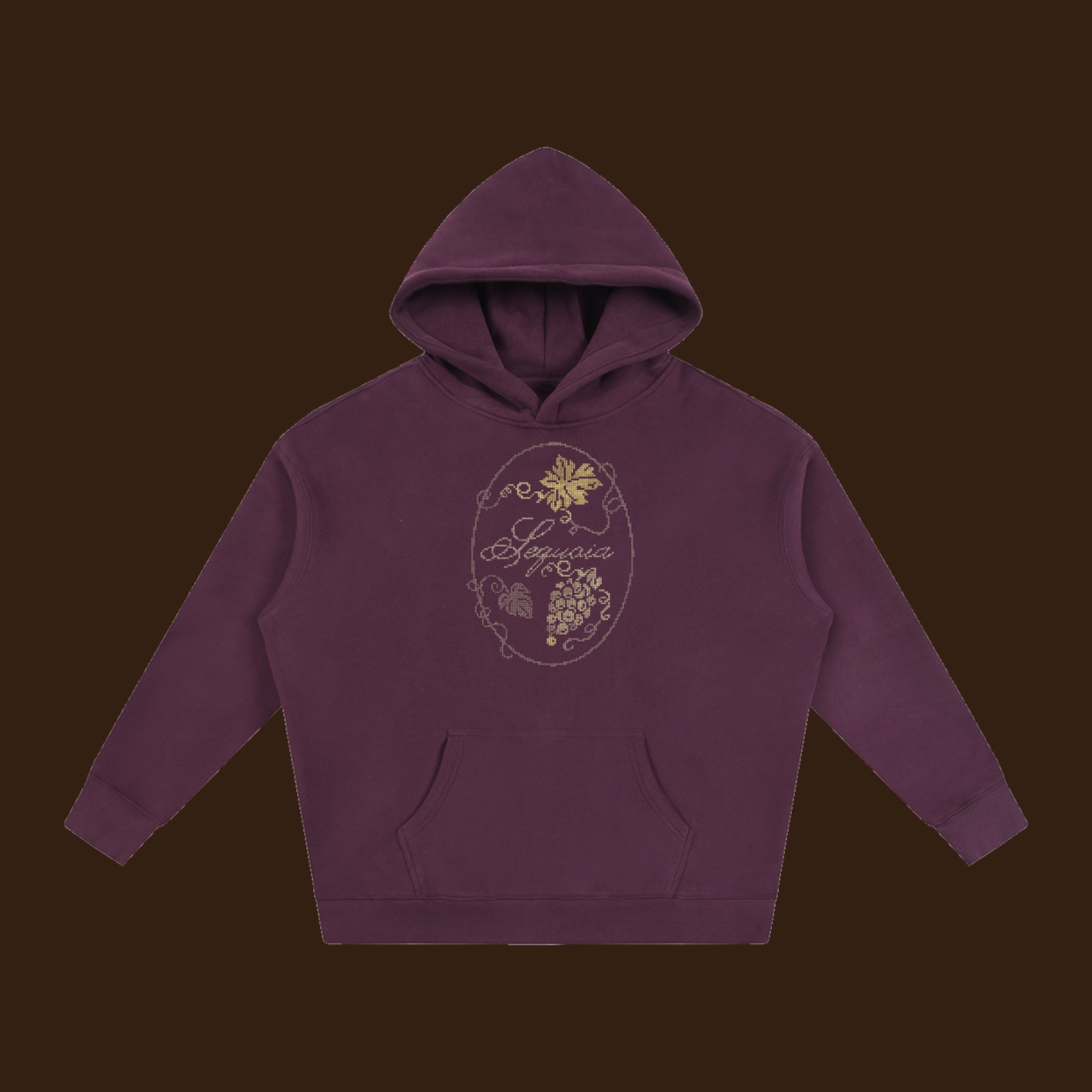 PRE-ORDER Unisex Oversized Plum Pullover Hoodie